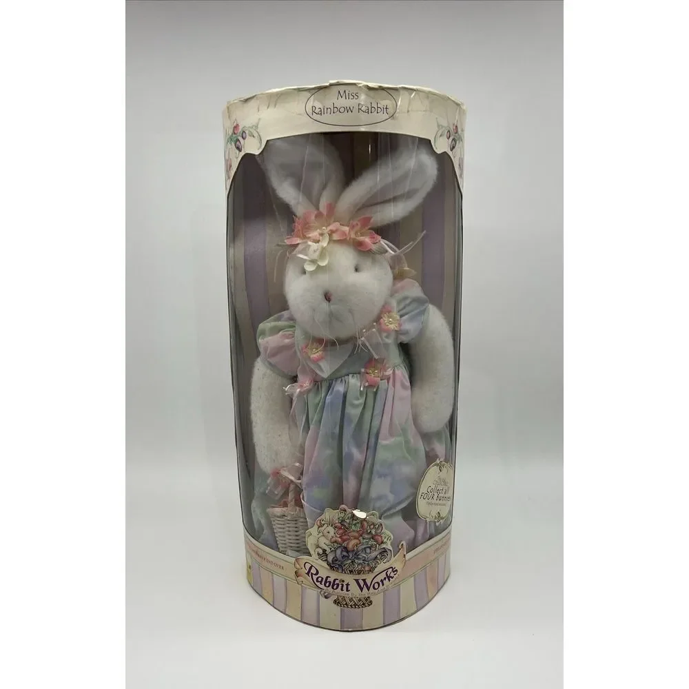 Rabbit Works Miss Rainbow Rabbit new collectible Vintage